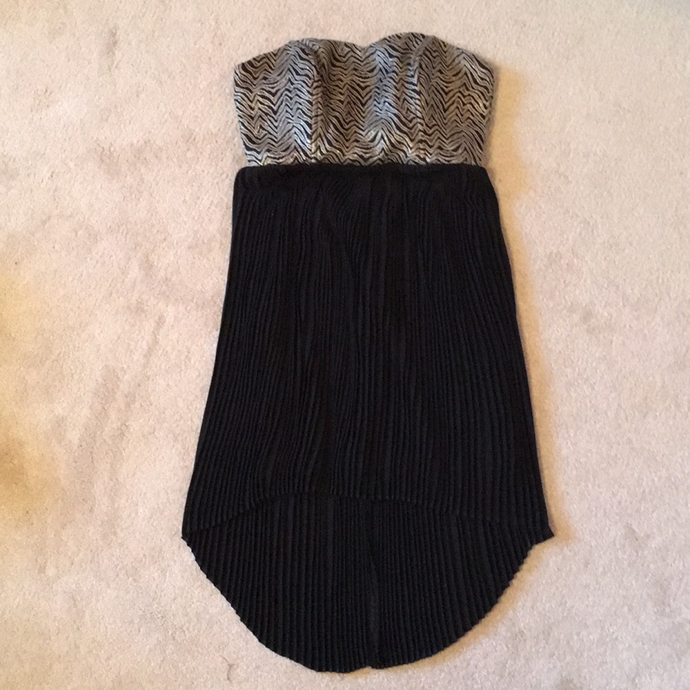 Sparkle and Fade High-Low Dress